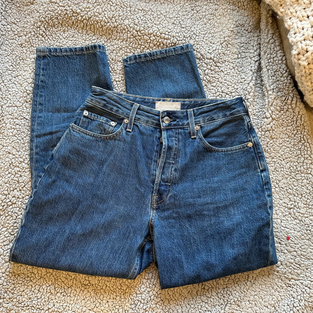 Everlane curvy 90s cheeky straight jeans